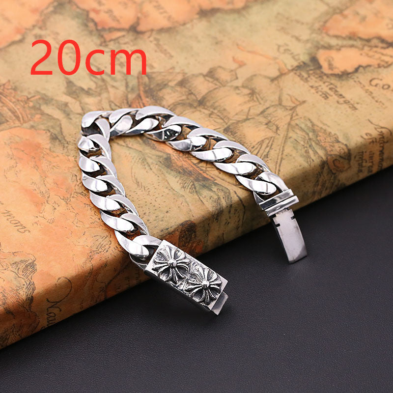 Personality double cross bracelet