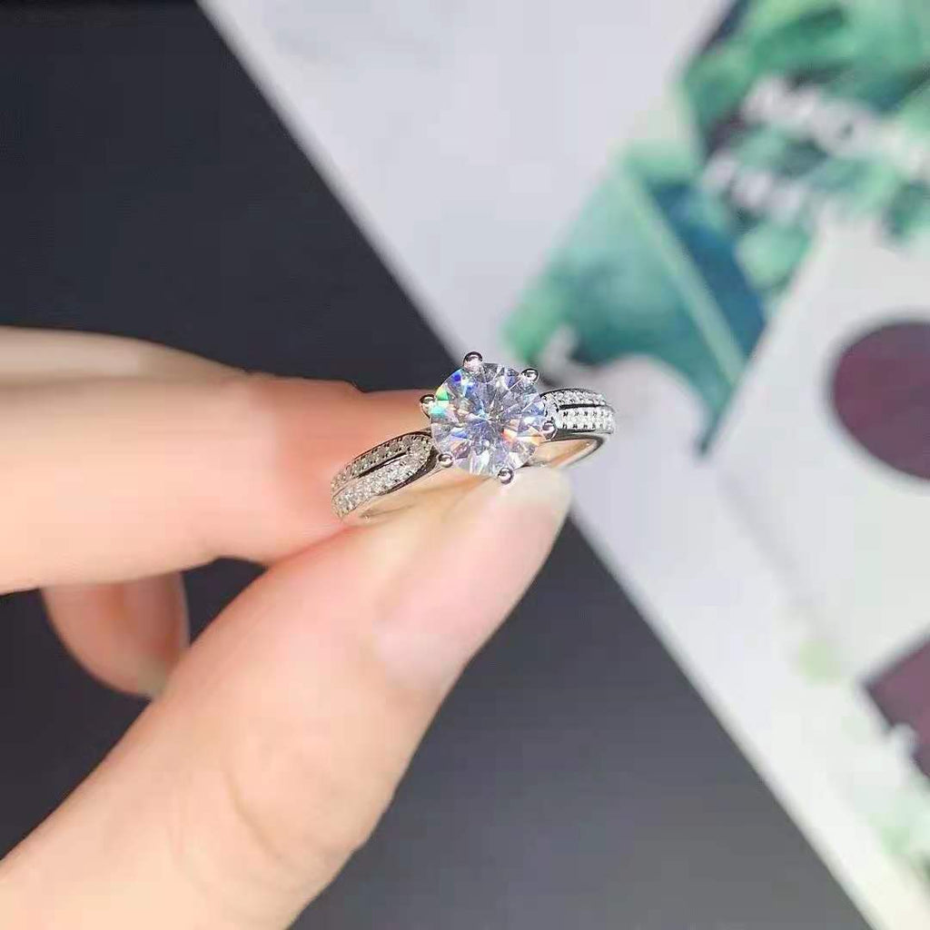„Revelor“ Moissanite Ring 1 carat