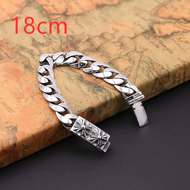 Personality double cross bracelet