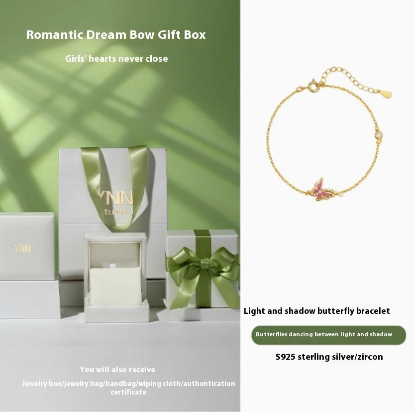 Sterling Silver Butterfly Necklace