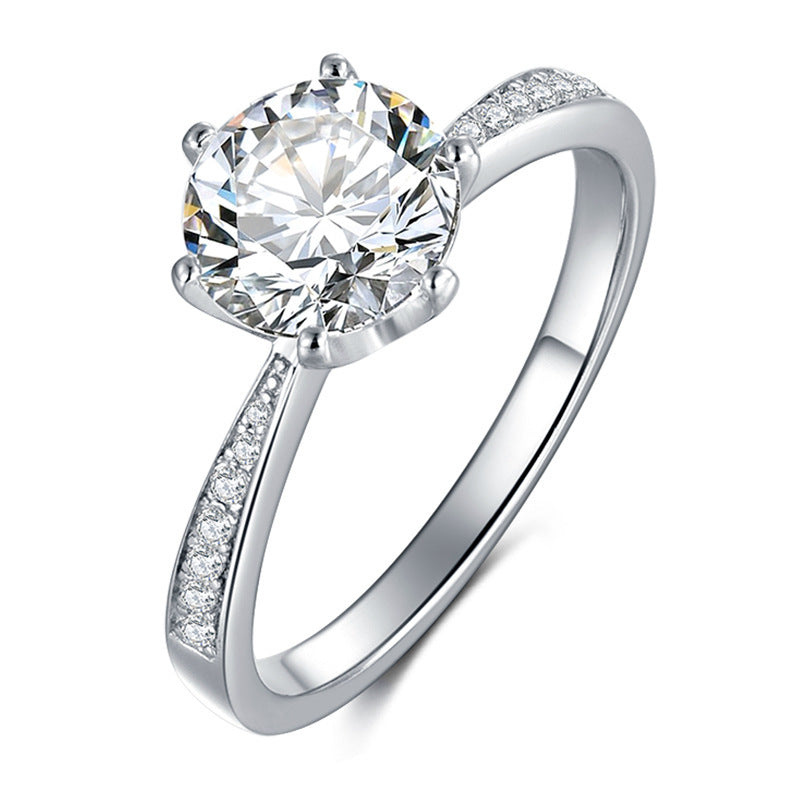„Maviel“ Moissanite+S925Silver Ring