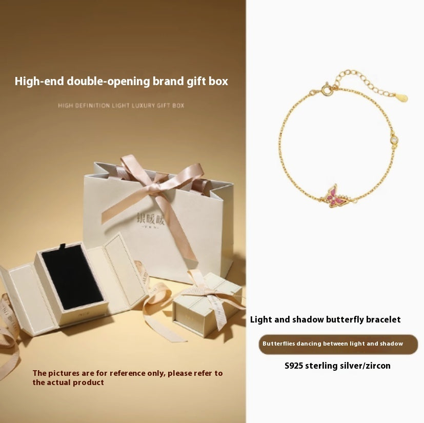 Sterling Silver Butterfly Necklace