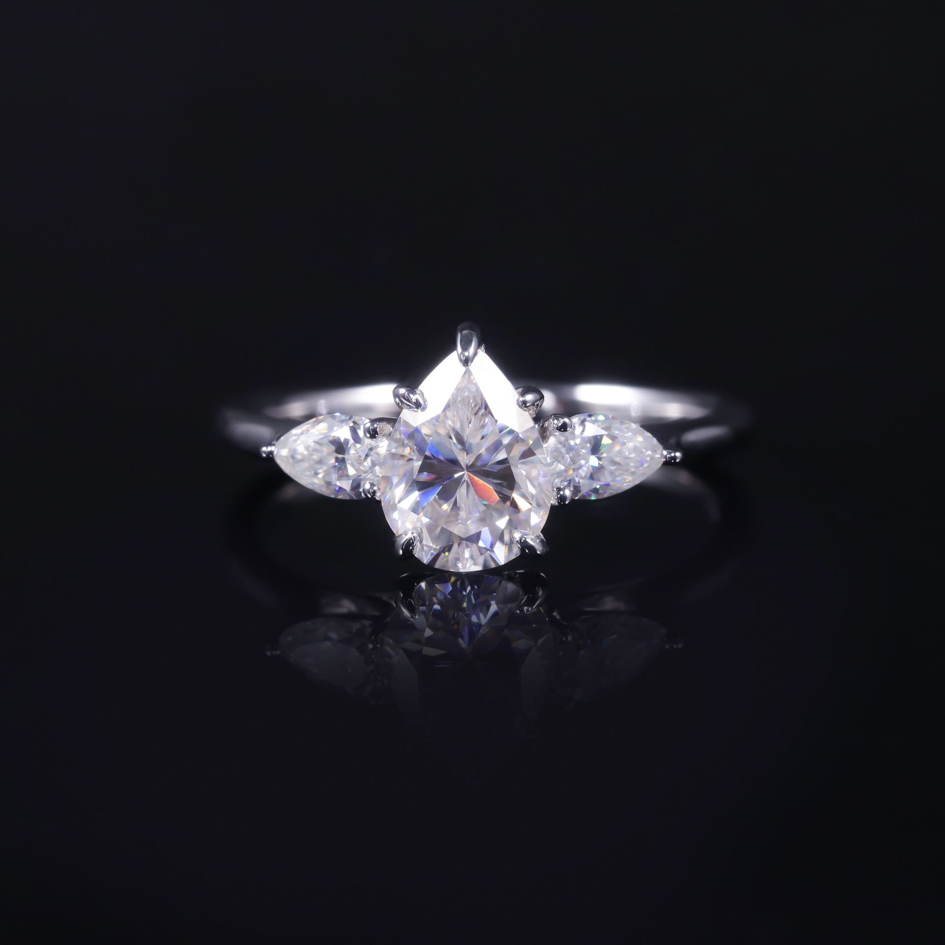 „Elarion“ S925 Sterling Silver Moissanite Ring