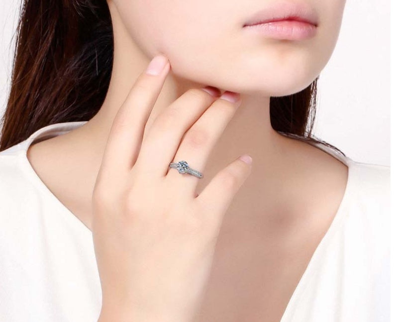 „Valenor“ Sterling silver inlaid with gems Ring