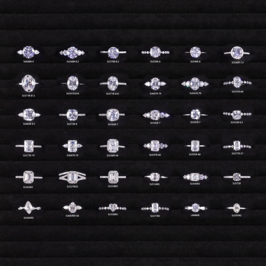 „Elarion“ S925 Sterling Silver Moissanite Ring