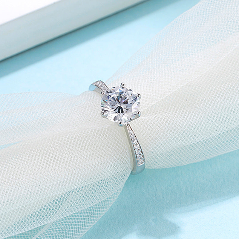 „Maviel“ Moissanite+S925Silver Ring