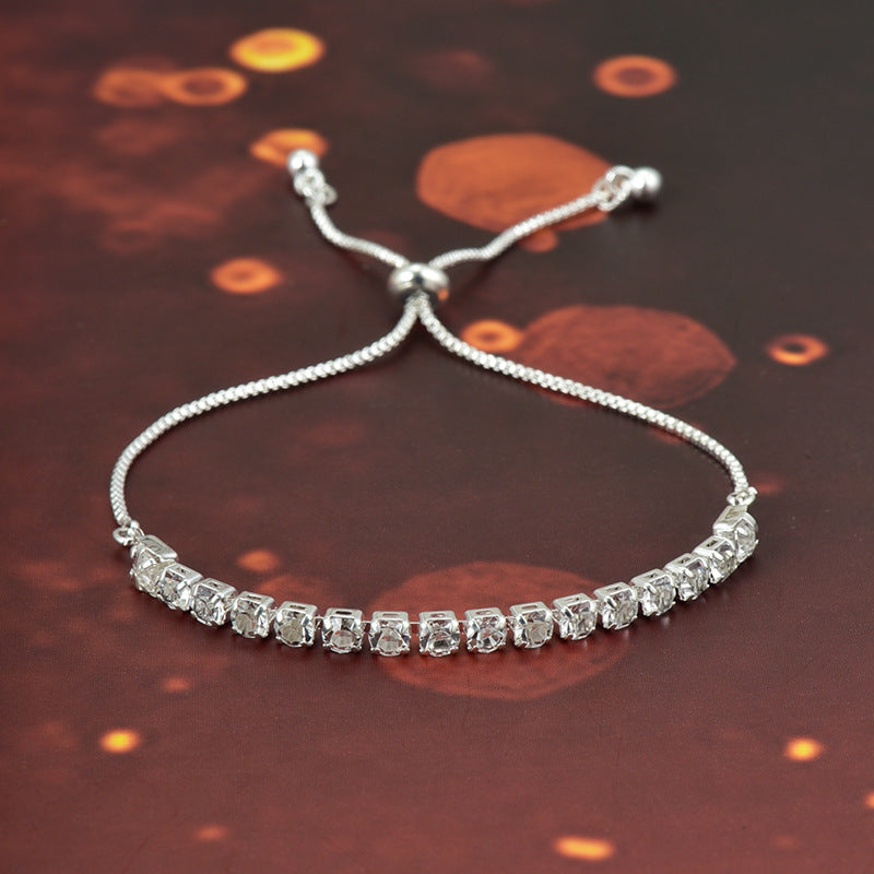 Micro-studded Claw Chain Simple Bracelet