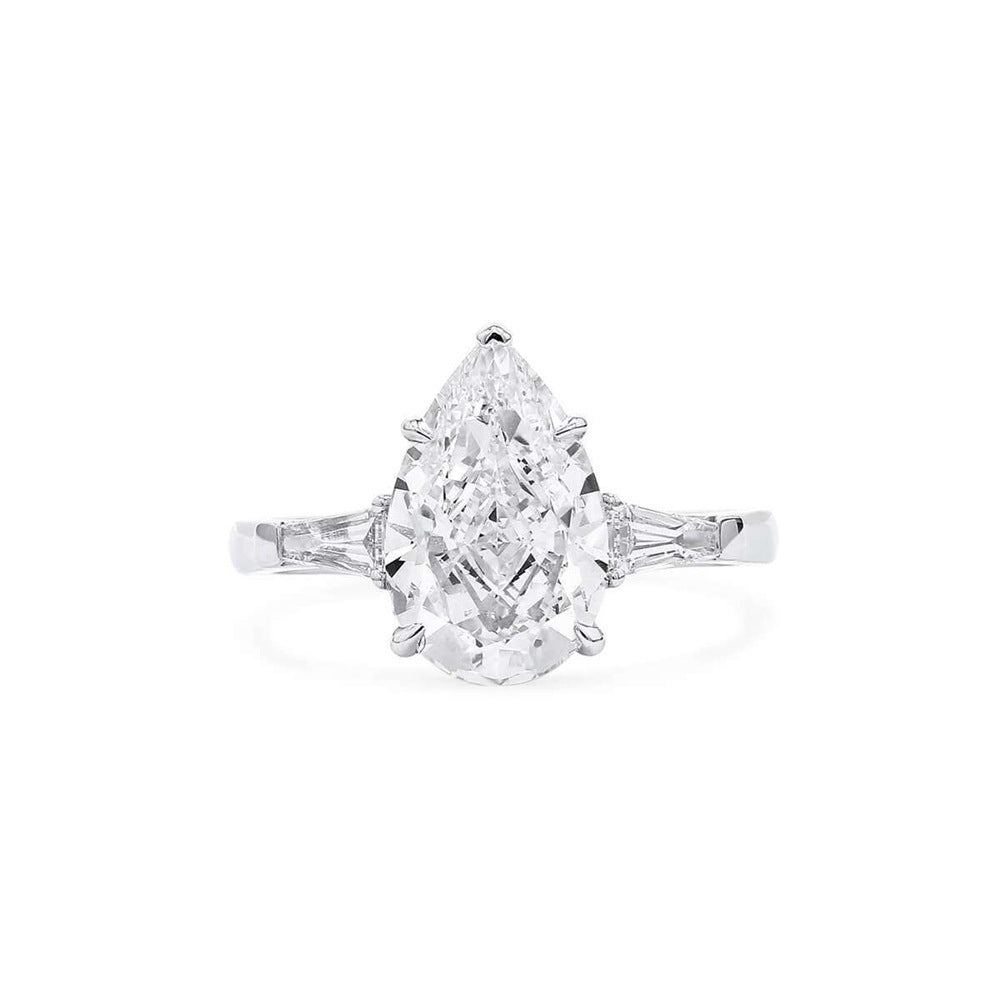 „Orlane“ S925 Sterling Silver Platinum Plated Ring