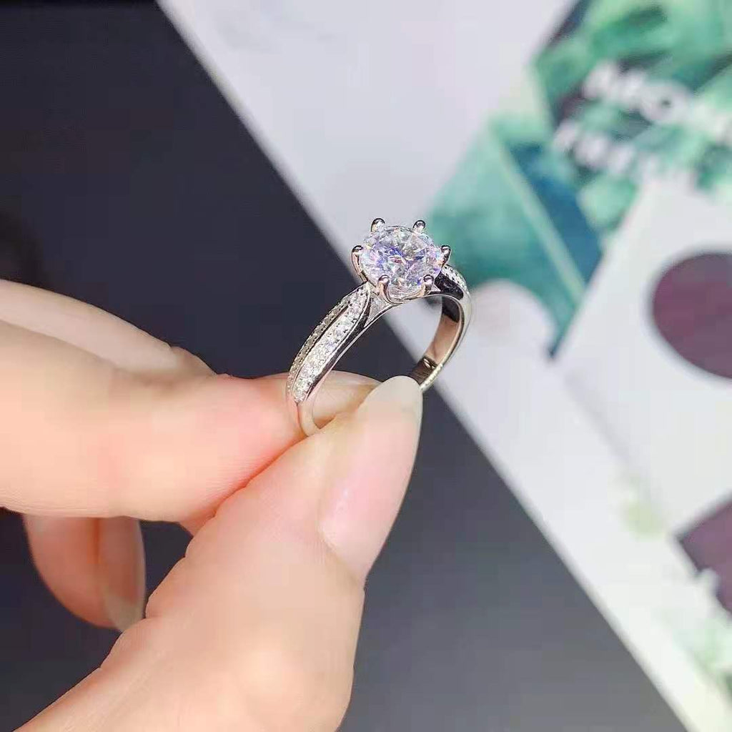 „Revelor“ Moissanite Ring 1 carat