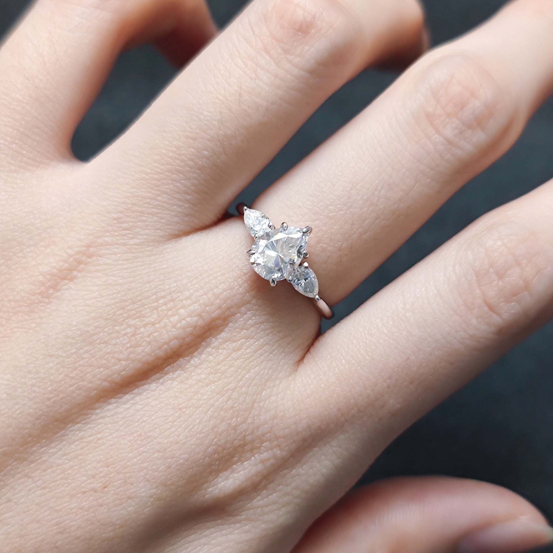 „Elarion“ S925 Sterling Silver Moissanite Ring